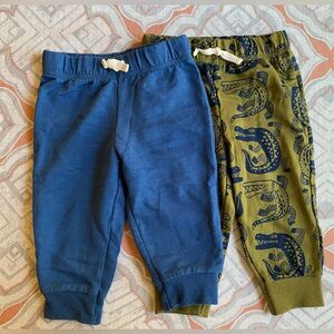 Bundle of (2) baby pants